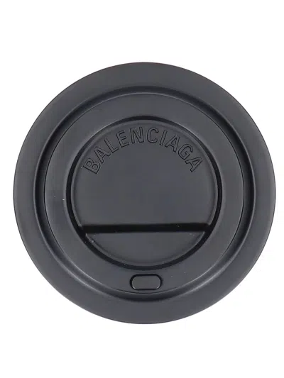 Balenciaga 9am Coffee Cup Clutch Bag In Black
