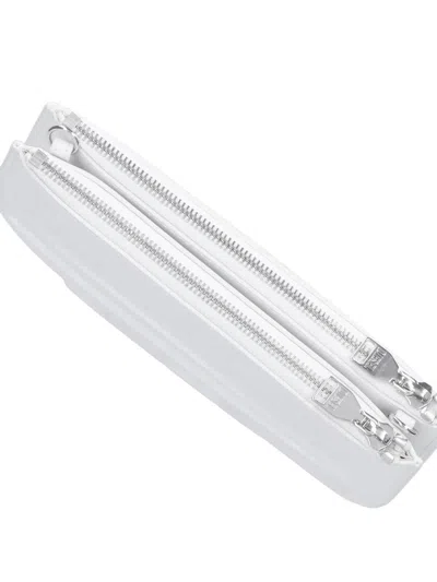 Diesel White 1dr Twin Shoulder Bag