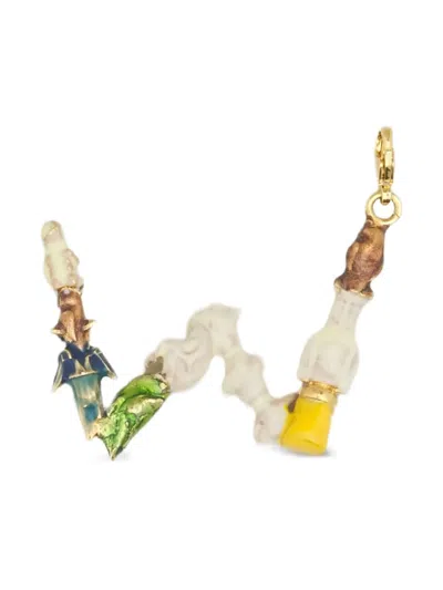 Marni Alphabet W Charm In Multi