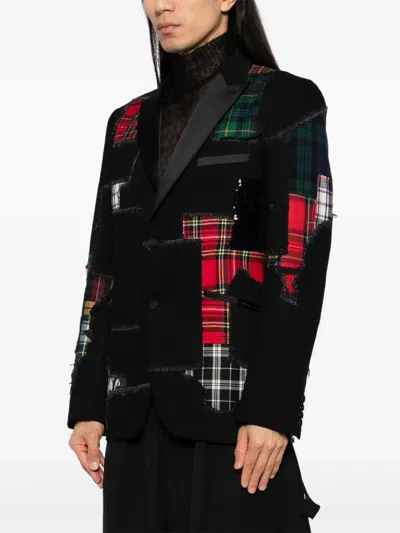 拼贴设计西装夹克