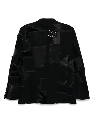 拼贴设计西装夹克