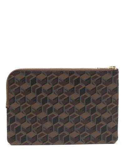 Undercover Graphic-print Wallet In Brown