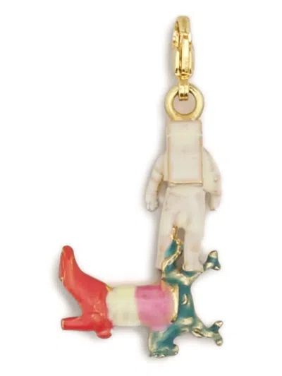 Marni Alphabet L Charm In Multi