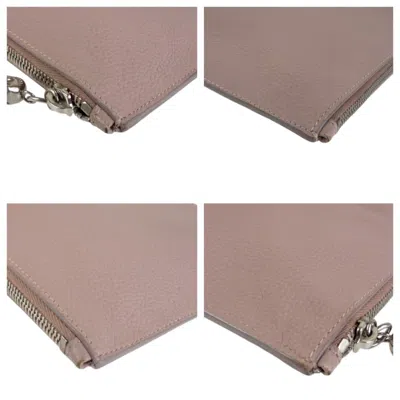 Pre-owned Alexander Mcqueen Pink Leather Clutch Bag ()
