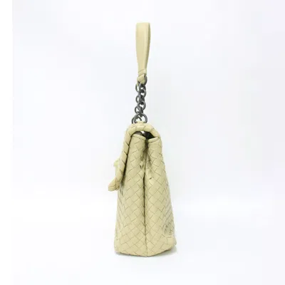 Pre-owned Bottega Veneta Beige Intrecciato Shoulder Bag ()