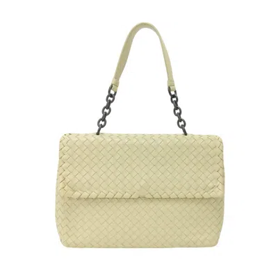 Pre-owned Bottega Veneta Beige Intrecciato Shoulder Bag ()