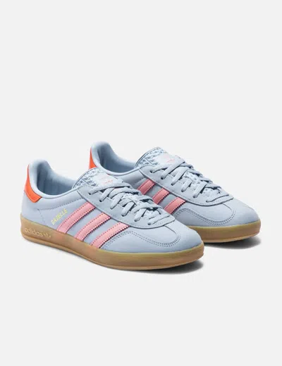 Adidas Originals Gazelle Indoor Sneakers In Blue