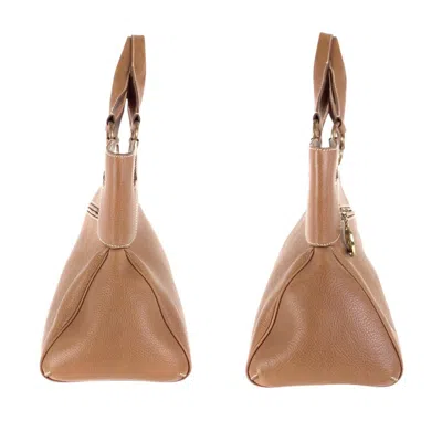 Pre-owned Cartier Brown Leather Handbag Shoulder Bag ()