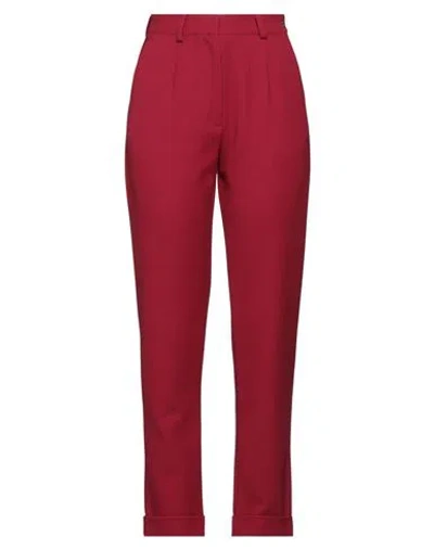 Marciano By Guess Woman Pants Red Size 8 Polyester, Viscose, Elastane