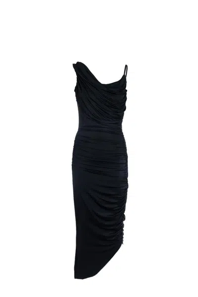 Chiara Boni La Petite Robe Ikki Maxi Dress In Black