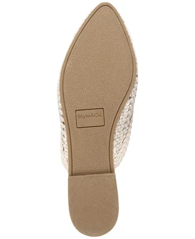 Macy's Women's Novaa Woven Mules, Exclusively At  In Neutral