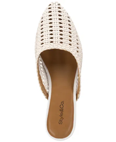 Macy's Women's Novaa Woven Mules, Exclusively At  In Neutral