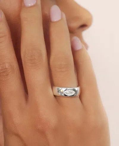 Ettika Treasure Marquise Cut Cubic Zirconia Band Ring