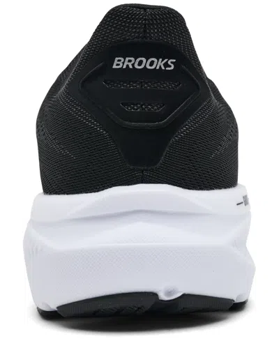 Brooks Ghost 17 Lace-up Sneakers In Black