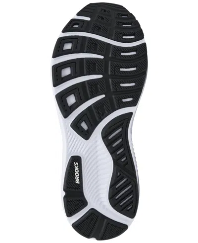 Brooks Ghost 17 Lace-up Sneakers In Black