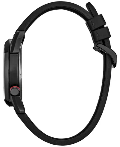 Citizen Eco-drive Men's Marvel Venom Lethal Protector Black Polyurethane Strap Watch 42mm Box Set In Black