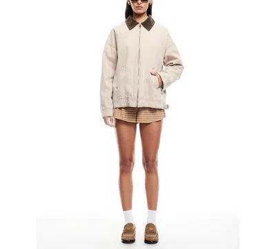 Lioness Workwear Barn Jacket Stone