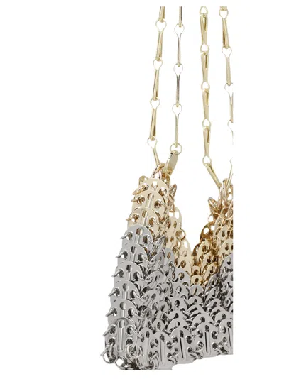 Rabanne 1969 Nanomaterial Degrade Shoulder Bags Multicolor