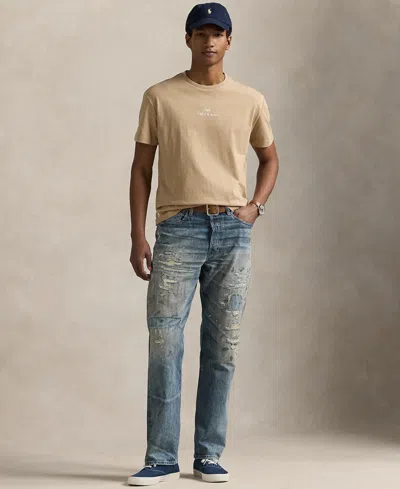 Polo Ralph Lauren Men's Classic-fit Logo Jersey T-shirt In Neutral
