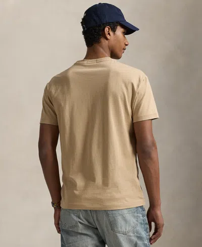 Polo Ralph Lauren Men's Classic-fit Logo Jersey T-shirt In Neutral
