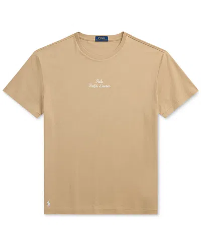 Polo Ralph Lauren Men's Classic-fit Logo Jersey T-shirt In Neutral