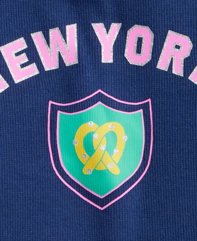 Epic Threads Toddler Girls Ny Pretzel Ribbed Tee, Exclusively At Macy's