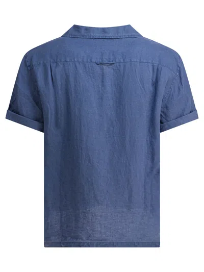 Alex Mill Camp Shirts Light Blue In Blue