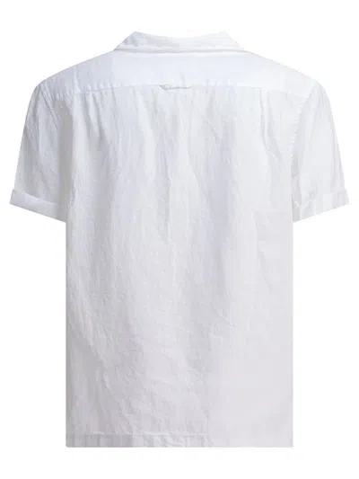 Alex Mill Camp Shirt In Linen In White