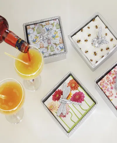 Mariposa Honeybee Signature Napkin Box Set