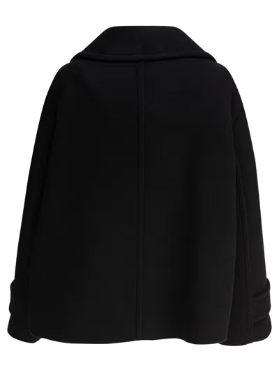 Chloé Double-breasted Notched Lapels Jacket Pockets