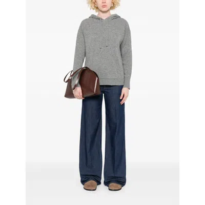 7 For All Mankind Weightless Denim Pleated Trouser