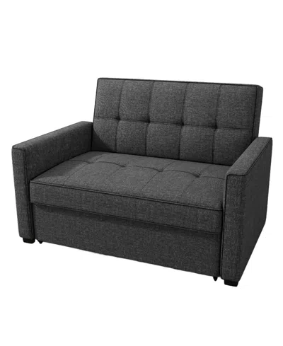 Gold Sparrow 51" Polyester Chandler Convertible Loveseat Bed, Created For Macy's