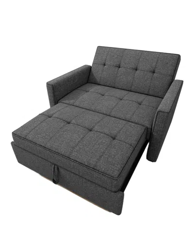 Gold Sparrow 51" Polyester Chandler Convertible Loveseat Bed, Created For Macy's