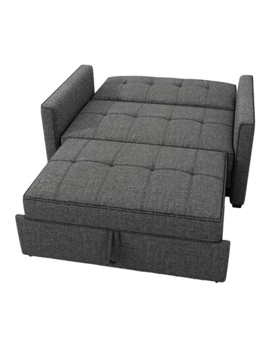 Gold Sparrow 51" Polyester Chandler Convertible Loveseat Bed, Created For Macy's