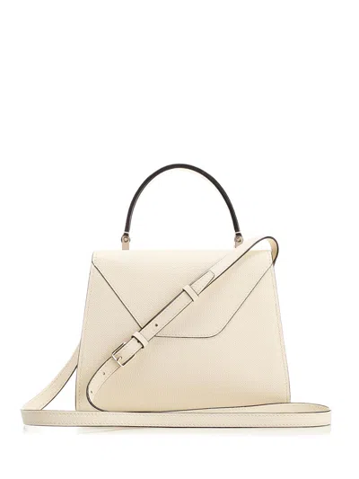 Valextra Iside Mini Handbags White