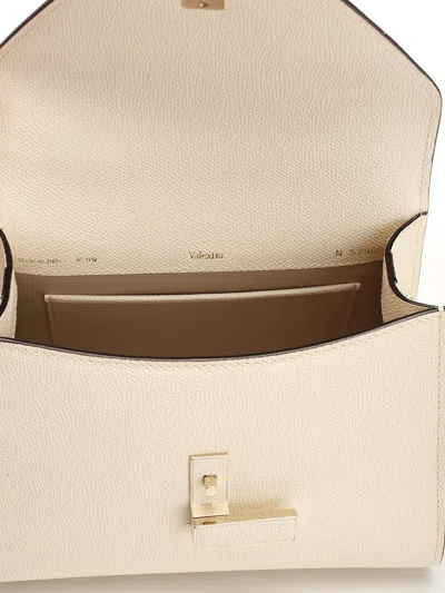 Valextra Iside Mini Handbags White