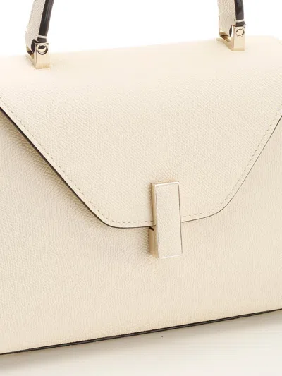 Valextra Iside Mini Handbags White