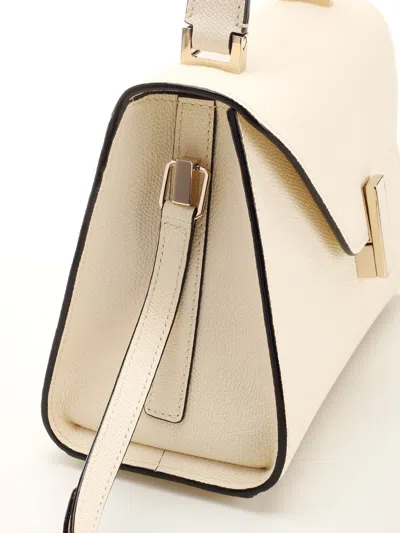 Valextra Iside Mini Handbags White