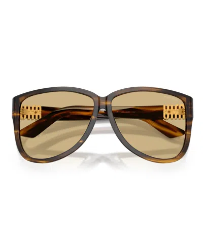 Miu Miu A08s Pilot-frame Acetate Sunglasses