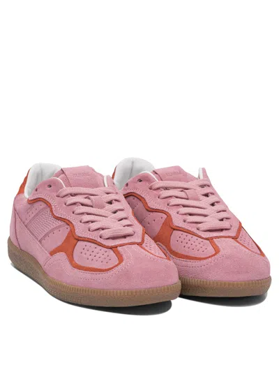 Alohas Tb.490 Rife Sea Pink Leather Sneakers In Pink