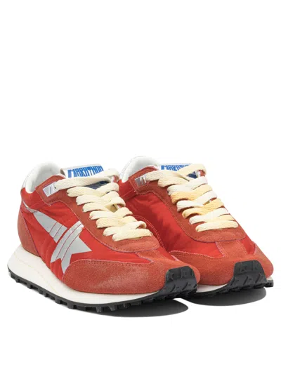 Golden Goose Low Top Sneakers Contrasting Panels