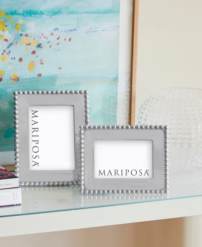 Mariposa Pearled Wide Frame, 4"x6"