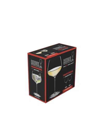 Riedel Chardonnay Gin Tonic Glasses, Set Of 2
