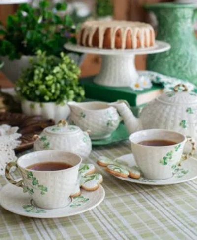 Belleek Pottery Shamrock Dinnerware Collection
