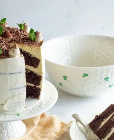 Belleek Pottery Shamrock Dinnerware Collection