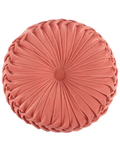 Levtex Eleni Button Tufted Decorative Pillow, 16" Round