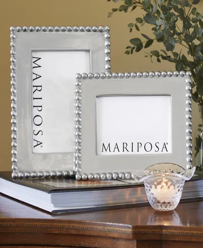 Mariposa Pearled Wide Frame, 5"x7"