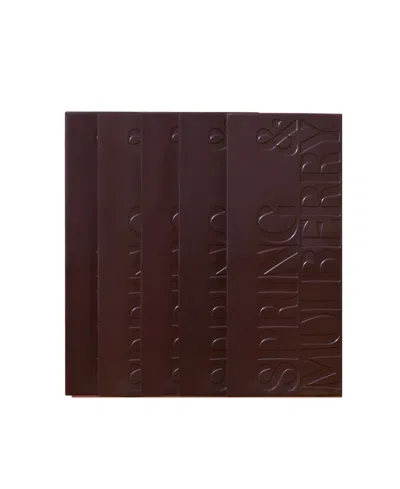 Spring & Mulberry Essence Collection 5-pack Date-sweetened Dark Chocolate Bar Gift Set