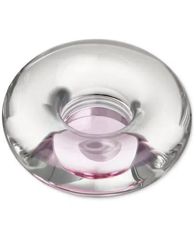 Kosta Boda Orion Votive In Pink