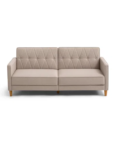 Gold Sparrow 77" Polyester Victoria Convertible Sofa Bed, Created For Macy's